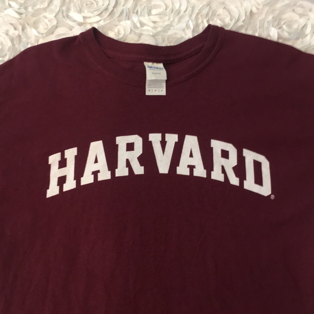 Maroon Harvard Tee Shirt